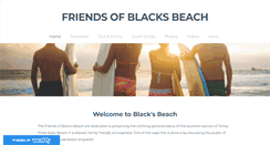 Desktop Screenshot of friendsofblacksbeach.com